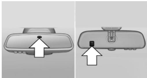 BMW Série 4 (2017-2020) - Rétroviseur interieur, à commutation jour/nuit automatique - 1