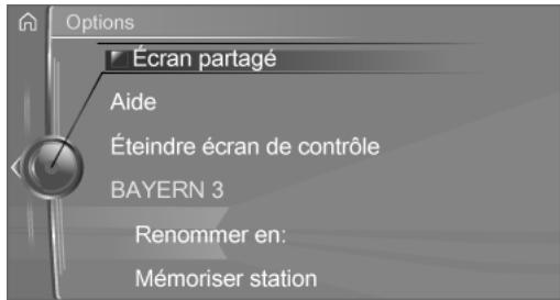 BMW Série 4 (2017-2020) - Ouverture du menu Options - 2