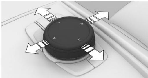 BMW Série 4 (2017-2020) - Basculer dans quatre directions. - 1
