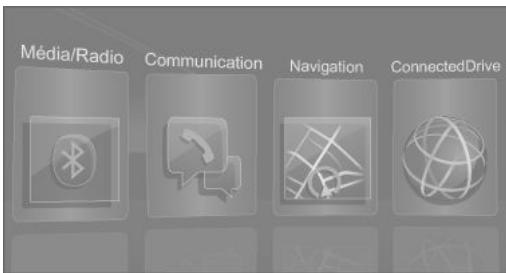 BMW Série 4 (2017-2020) - Appel du menu principal - 1