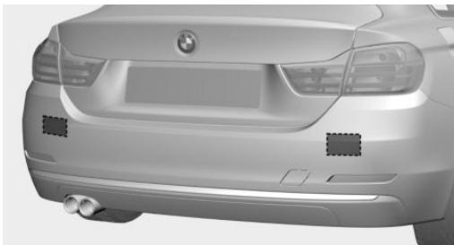 BMW Série 4 (2017-2020) - Capeurs à radar - 1