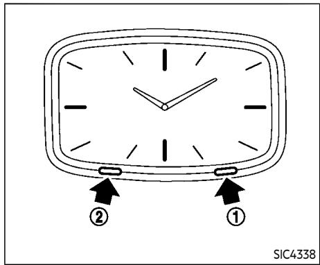 INFINITI Q70 (2019) - HORLOGE - 1