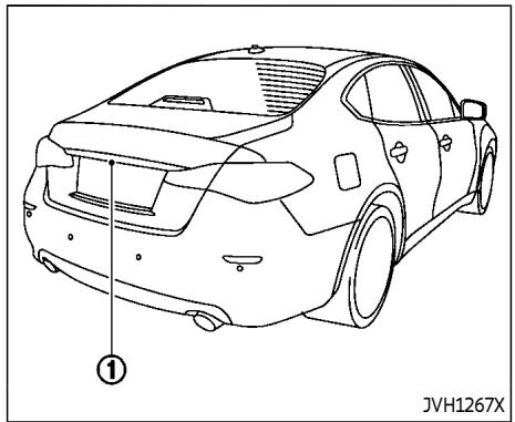 INFINITI Q70 (2019) - MISE EN GARDE - 1