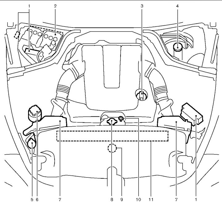 INFINITI Q70 (2019) - MOTEUR VQ37VHR - 1