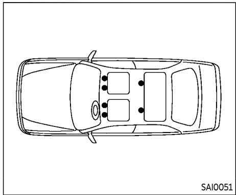 INFINITI Q70 (2019) - Installation des tapis de sol - 1