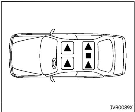 INFINITI Q70 (2019) - AVERTISSEMENT - 1