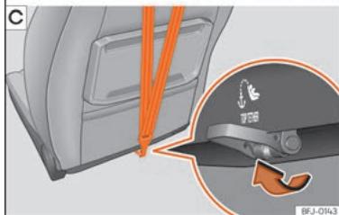 SEAT Tarraco (2018) - Sangles de fixation Top Tether* - 3