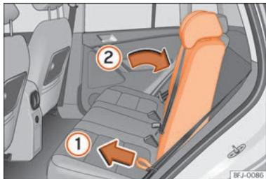SEAT Tarraco (2018) - Régler la banquette arrière - 2