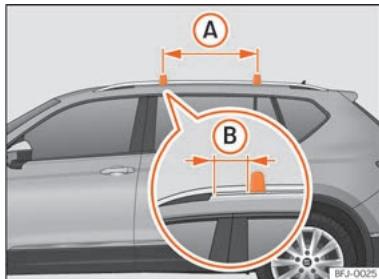 SEAT Tarraco (2018) - Fixer les barres transversales et le système porte-bagages - 1