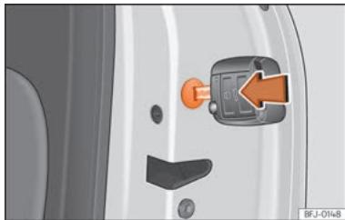 SEAT Tarraco (2018) - Verrouillage d'urgence des portes sans barillet de serrure - 1