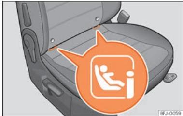 SEAT Tarraco (2018) - Fixation du siècle pour enfants avec le système « ISOFIX » et Top Tether - 2