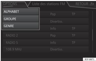 SEAT Tarraco (2018) - Services de radiotransmission des données RDS (bande FM) - 1