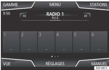 SEAT Tarraco (2018) - Mode radio numérique (audio DAB, DAB + et DMB)* - 1