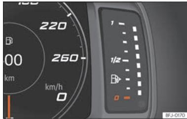 SEAT Tarraco (2018) - Indicateur du niveau de carburant - 1