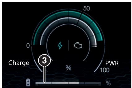 ALFA ROMEO Tonale (2022) - Indicateur de niveau de charge de la batterie de secours - 1
