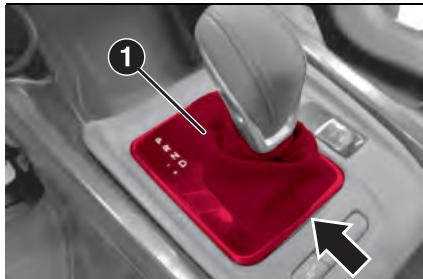 ALFA ROMEO Tonale (2022) - DEVERROUILLAGE DU LEVIER DE LA BOITE DE VITESSES AUTOMATIQUE - 1