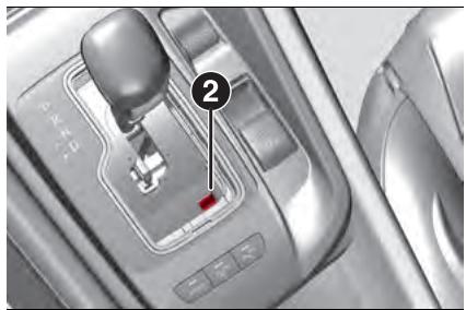 ALFA ROMEO Tonale (2022) - DEVERROUILLAGE DU LEVIER DE LA BOITE DE VITESSES AUTOMATIQUE - 2