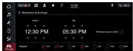 ALFA ROMEO Tonale (2022) - Programmation de la recharge - 1