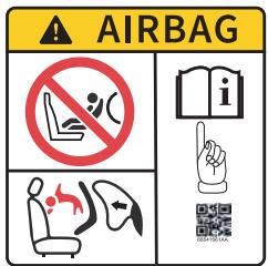 ALFA ROMEO Tonale (2022) - Airbag frontal côte passager et sièges enfants - 5