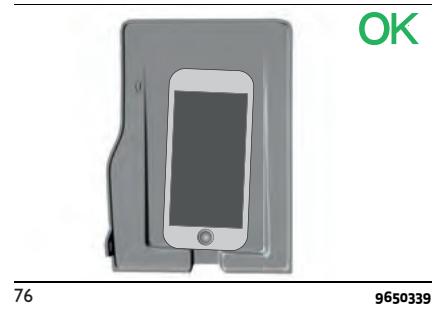ALFA ROMEO Tonale (2022) - Position correcte du téléphone portable - 1