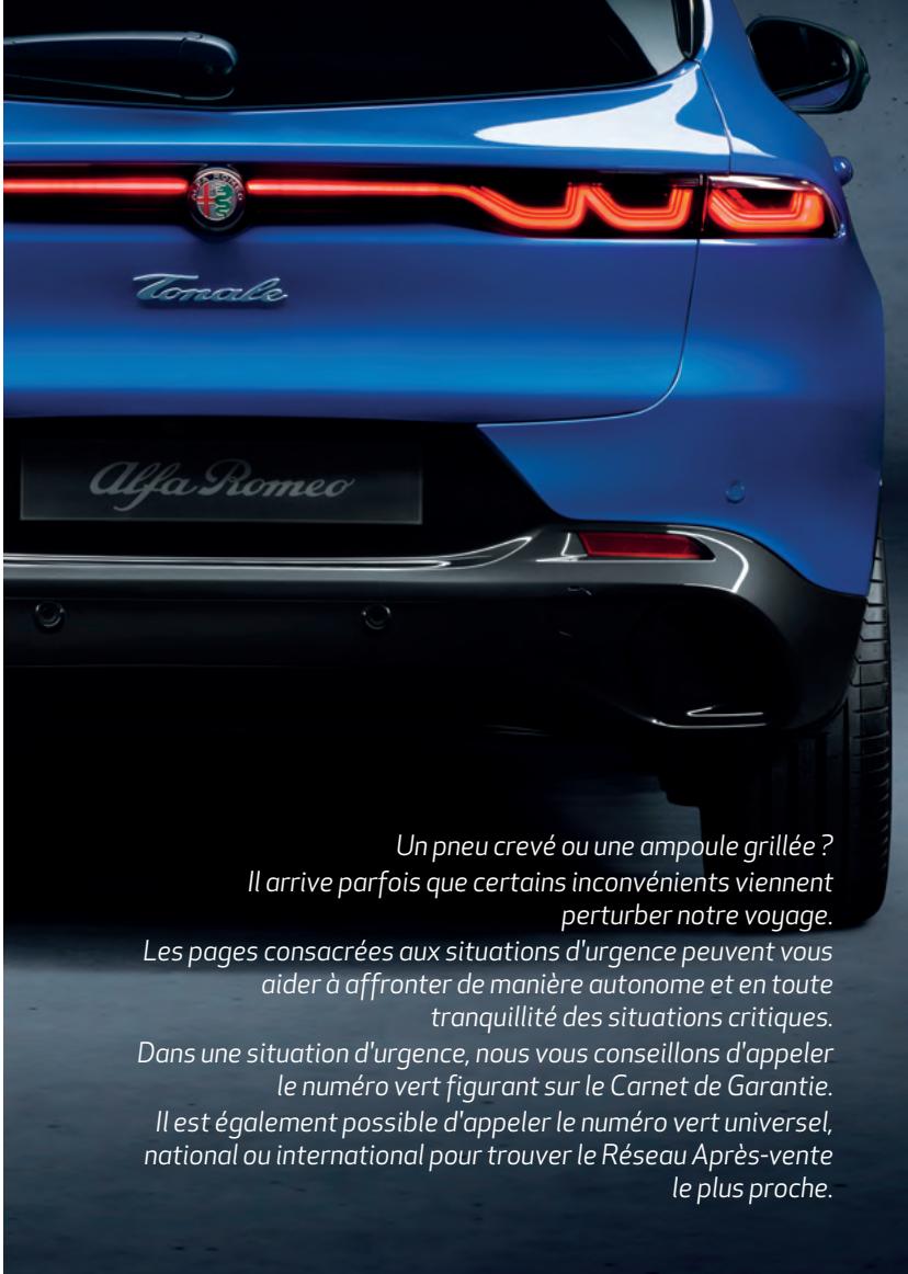 ALFA ROMEO Tonale (2022) - AVERTISSEMENT - 1