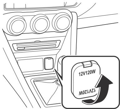 MAZDA CX-3 Phase 3 (2018-2021) - Prise pour accessoires - 1