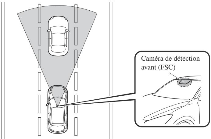 MAZDA CX-3 Phase 3 (2018-2021) - Aide au freinage intelligent en mode urbain [marche avant] (SCBS F)\* - 1