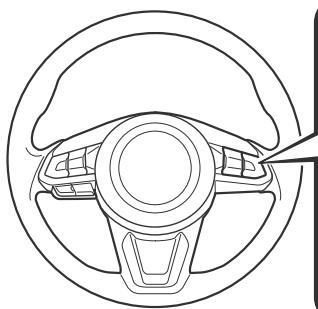 MAZDA CX-3 Phase 3 (2018-2021) - ▼ Interrupteur du régulateur de vitesse de croisière - 1