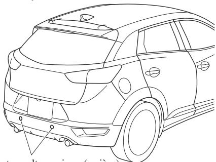 MAZDA CX-3 Phase 3 (2018-2021) - Capteur ultrasonique (arrière)\* - 1