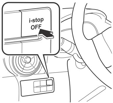 MAZDA CX-3 Phase 3 (2018-2021) - ▼ Interrupteur i-stop OFF - 1