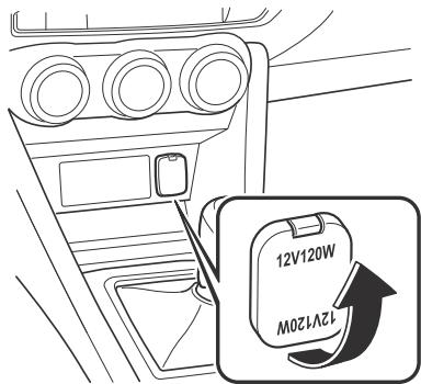 MAZDA CX-3 Phase 3 (2018-2021) - Prise pour accessoires - 2