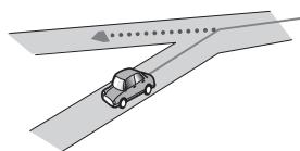 SUBARU Forester SJ - 4 Phase 2 (2010-2013) - Système audio - Situations susceptibles de provoquer des erreurs de positionnement perceptibles - 1