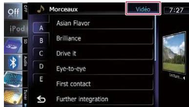 SUBARU Forester SJ - 4 Phase 2 (2010-2013) - Système audio - ⑭ Change d'écran de fonction - 1