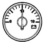 Saturn Outlook (2009) - Indicateur de voltmètre - 1