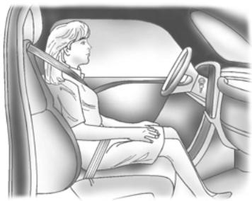 Saturn Outlook (2009) - Si le témoin de désactivation est allumé en présence d'un occupant de taille adulte - 1