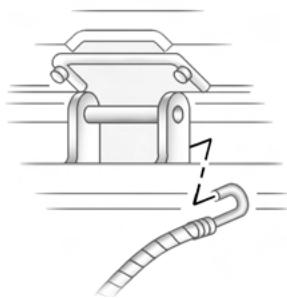 Saturn Outlook (2009) - Rangement du pneu plat - 1