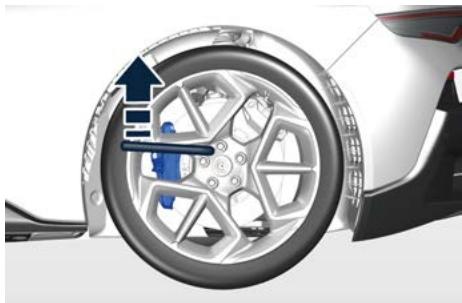Maserati MC20 Cielo (2022) - Pour remplaçer une roue standard avec un pneu réparé ou de remplacement - 1