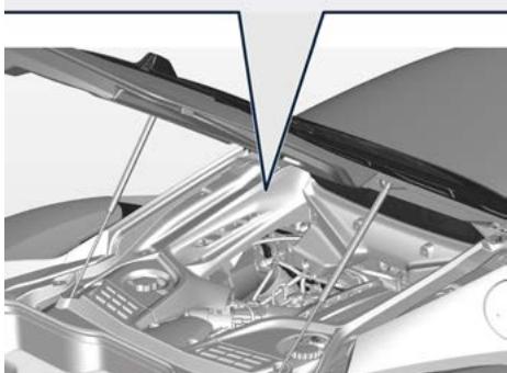 Maserati MC20 Cielo (2022) - Compartment moteur - 2
