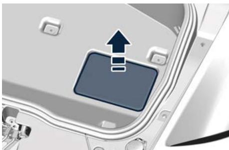 Maserati MC20 Cielo (2022) - Position des bornes de batterie distantes - 1
