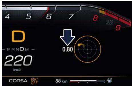 Maserati MC20 Cielo (2022) - Compteur - Mode CORSA - 4