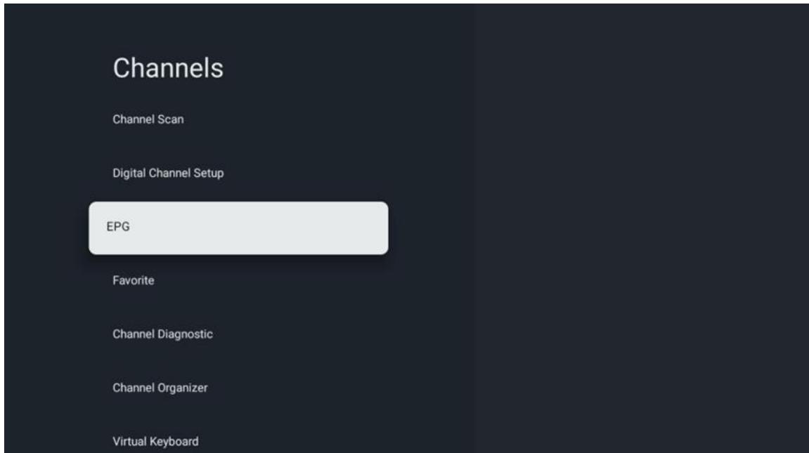 THOMSON 65UG5C14 - Guide électronique des programmes (EPG) - 1