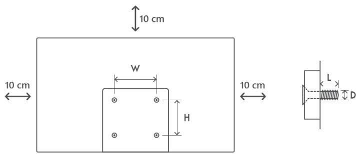 THOMSON 65UG5C14 - Modèles avec pieds latéraux - 2