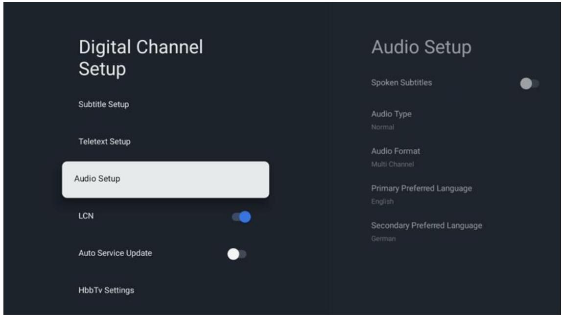 THOMSON 65UG5C14 - Configuration audio - 1