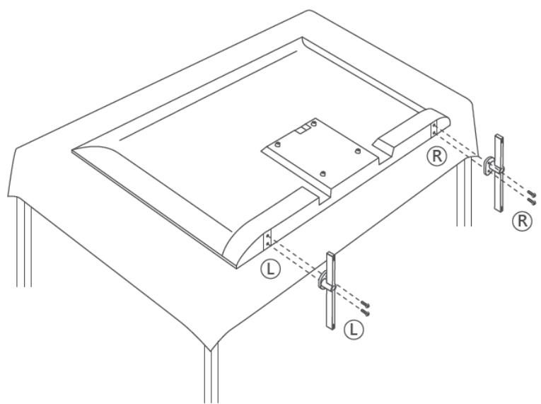 THOMSON 65UG5C14 - Modèles avec pieds latéraux - 1