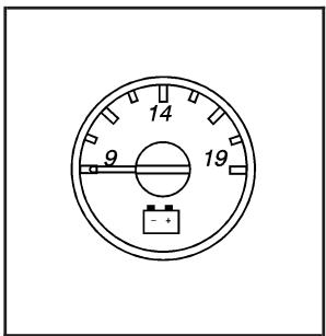GMC Savana (2003) - Indicateur de voltmètre - 1