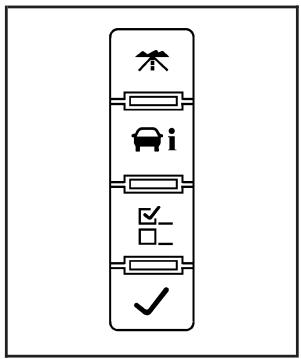GMC Savana (2003) - Boutons du centralisateur informatique de bord (CIB) - 1