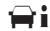 GMC Savana (2003) - Options du menu d'information sur le véhicule - 1