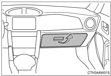 SUBARU BRZ  (2018) - Boite à gants - 1