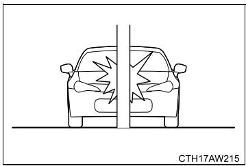 SUBARU BRZ  (2018) - ■ Exemples de types d'accidents durant lesquels il est peu probable que l/'les airbag(s) SRS frontal(aux) du conducteur et du passager avant se déploie(nt) - 1