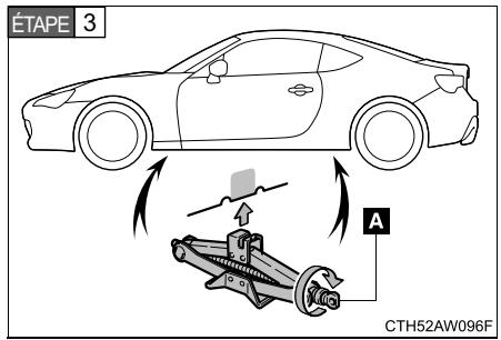 SUBARU BRZ  (2018) - Remplacement d'une roue crevee - 3